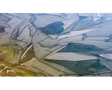 Bild der Woche: Eismosaik am Hubertussee