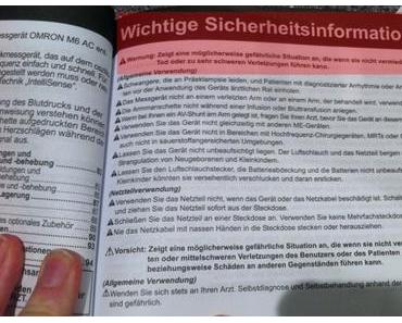 Vor Blutdruckgeräten wird gewarnt