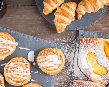 Was tun mit Plunderteig? 3 verschiedene Anregungen