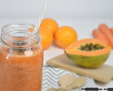 Vitaminkick olè - Papaya Smoothie #smoothietime