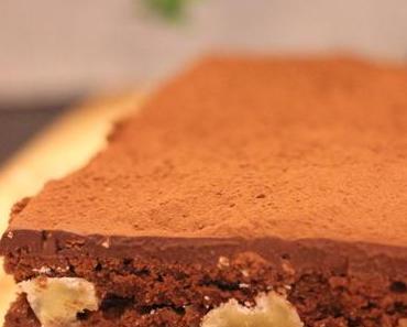 Schokokuchen mit Ingwerganache