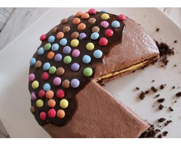 Schokoladen-Schichttorte