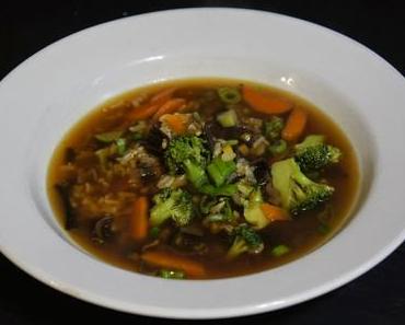 Ingwer-Reis-Suppe (2P)