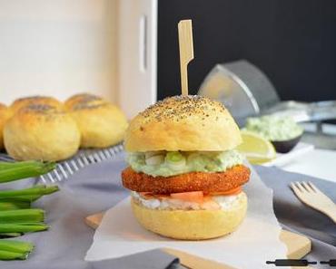 oh so veggie .. Süßkartoffelburger mit Couscous Patties / Sweet Potato Burger Bun Recipe with Couscous Patties #bunday