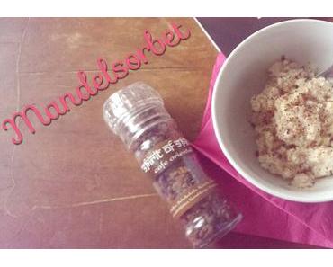Mandelsorbet (vegan)