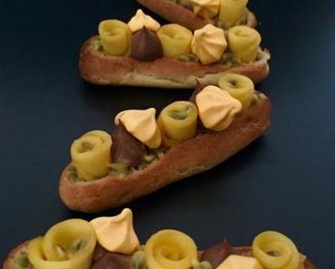 Schokoéclair mit Mango und Maracuja – Der Himmel ist so nah