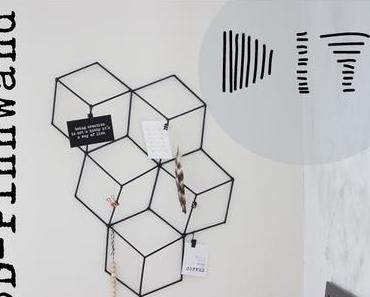 DIY   3D Hexagon-Pinnwand