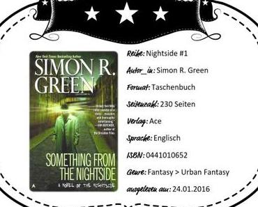Simon R. Green – Something from the Nightside