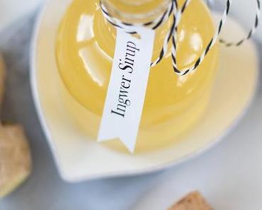 Selbstgemacht: Ingwer Sirup
