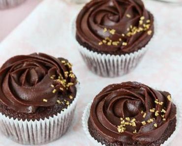 Rosen-Schoko-Cupcakes