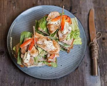 Sandwich mit Hühnerbrust