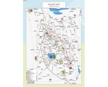 Madagaskar: Stadtplan Antananarivo