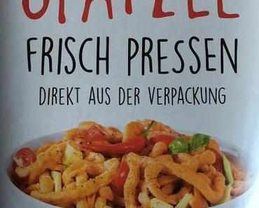 Kostprobe: frizle- Frische Spätzle ohne Abwasch in drei Minuten