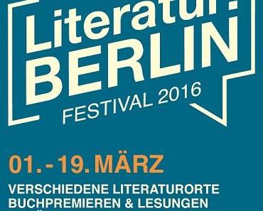 Berlinspiriert Literatur: BERLIN 2016