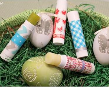 Super DIY passend zu Ostern: Lippenpflegestifte