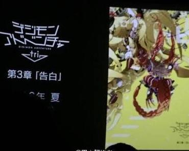 „Digimon Adventure tri.“ – Poster zu Chapter 3: „Confession“ aufgetaucht