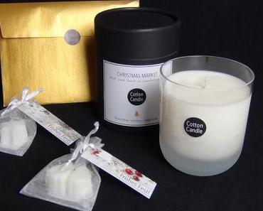 TESTED - Cotton Candle Kerze Christmas Market