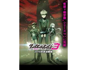 „Danganronpa 3: The End of Kibōgamine Gakuen“ – neuer TV Anime wird aufgeteilt
