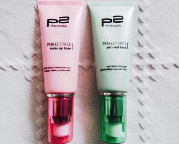 Top oder Flop: p2 professional Perfect Face make up base & p2 professional Perfect Face anti-red base