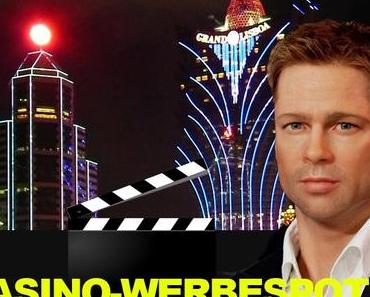 Brad Pitt dreht Werbefilm für Casino