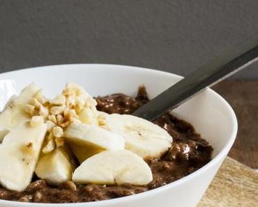 {Start Your Day Right} Schoko-Bananen-Porridge und ein schlankes Grundrezept