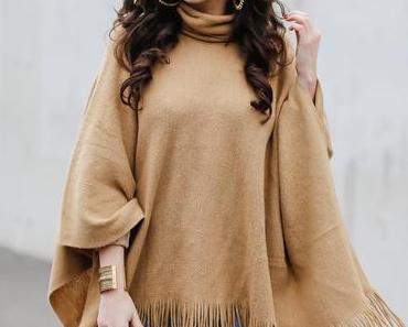 Poncho and Mom Jeans Poncho and Mom Jeans