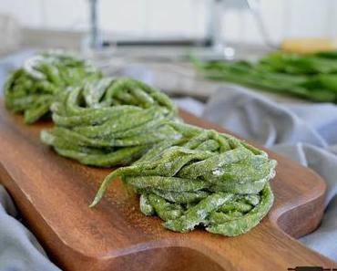 Bärlauch Pasta selbstgemacht / homemade Wild Garlic Pasta