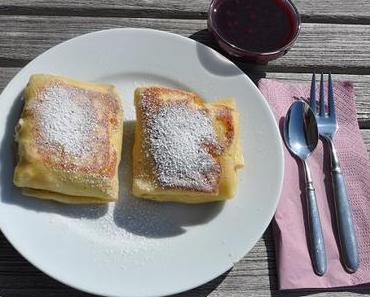 Blintzes mit Quarkfüllung