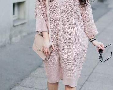 Knitted Dress And Sneakers