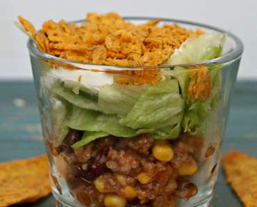 mexikanischer Schichtsalat