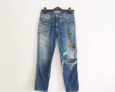 DIY Patch Jeans