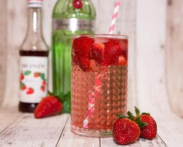 Drink: Erdbeer - Vanille Gin