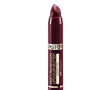 [Preview] Astor Soft Sensation Lipcolor Butter Supreme Care