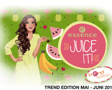 [Preview] essence "juice it!" Limited Edition