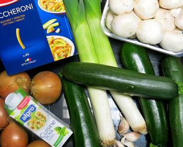 Curry-Zucchini mit Pilzen // SonnenblumenBrot // ein bunter Salato