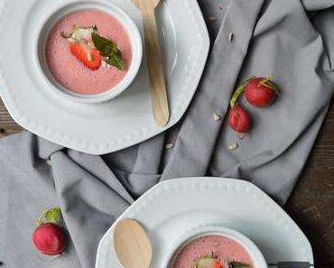 Erdbeer Joghurt Suppe / Strawberry Yogurt Soup Recipe