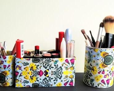 Blumenbett für Make up