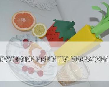 {DIY}: Geschenke fruchtig verpacken