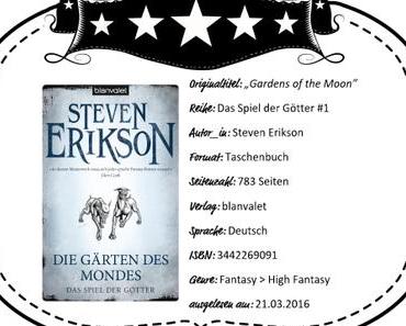 Steven Erikson – Die Gärten des Mondes