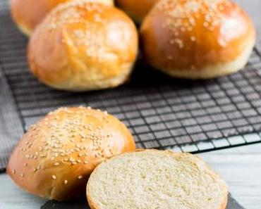 Klassische Burger Buns