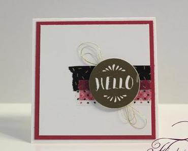 Washi Tape mal ganz klein