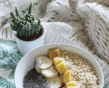FOOD { QUINOA, CHIA SAMEN & FRUITS }