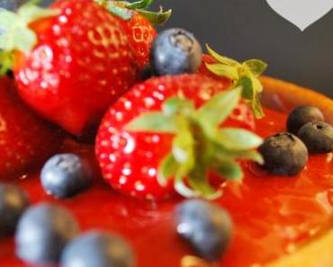 Erdbeer Kokos Cheesecake