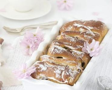 Rhabarber Pull-Apart-Bread