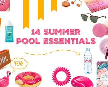 Pool Essentials - Was du unbedingt am Pool/Strand brauchst