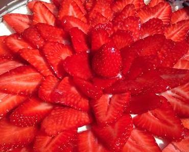 Hätt ich dich heute erwartet.....No Bake Erdbeerkuchen
