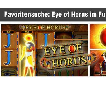 Favoritensuche: Eye of Horus im Funmodus