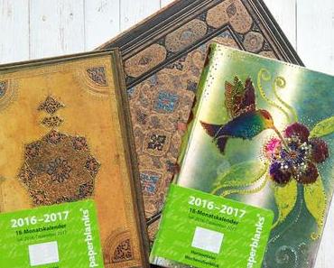 {Gewinnspiel} Paperblanks Kalender 2016 - 2017
