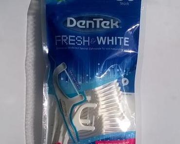 DenTek Fresh & White Zahnseide-Sticks Minze Extra stark + Avène Hydrance Optimale UV Riche Creme Bonne Mine SPF 30 + Krüger Tea Latte Schwarztee :)