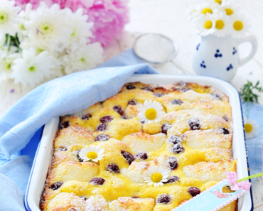 Kirsch Makronen Kuchen